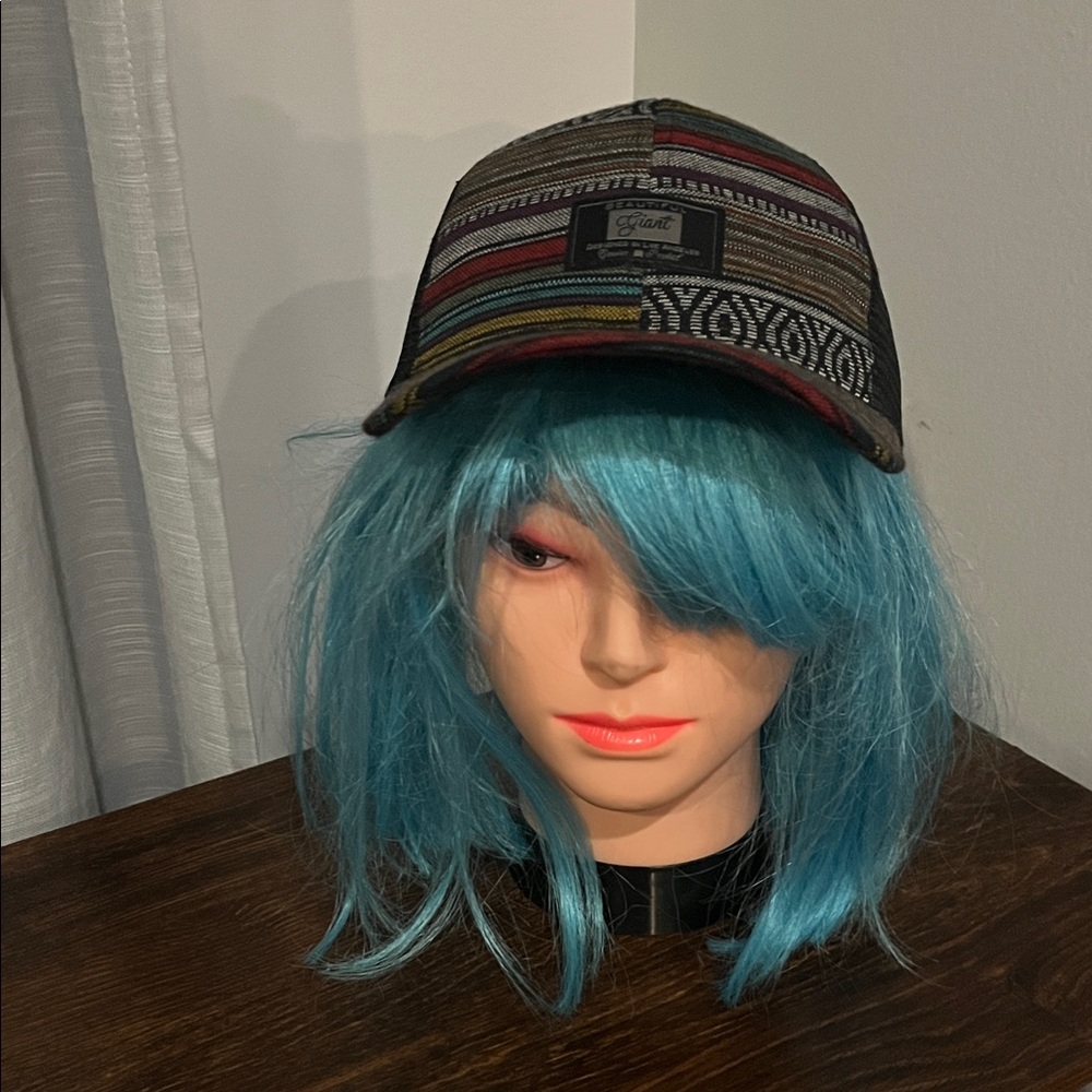 Colorful Striped Cap